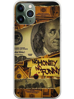 Θήκη No Money iPhone 11 Pro Flexible TPU (Διάφανη Σιλικόνη)