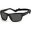 Polaroid Eyewear PLD7037/S 807/M9 Αθλητικά Γυαλιά Ηλίου Ορθογώνια Κοκάλινα Μαύρα με Μαύρο Polarized Φακό