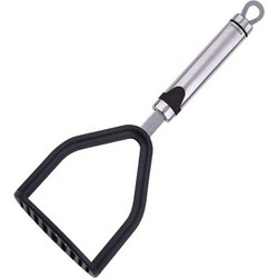 Πρέσα Πατάτας Gizmo BG00003345 28,5x10cm Inox-Black Bergner Ανοξείδωτο Ατσάλι,Nylon