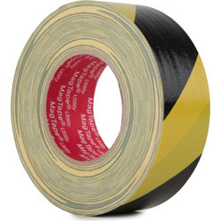 MAGTAPE CTGLOSSUT50BK/Y Utility Gaffer Adhesive tape Hazard Warning areas Black-Yellow 50mm x 50m - Magtape