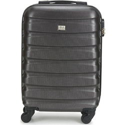 David Jones Chauvettini Βαλίτσα Καμπίνας 55x35x20cm με 4 Ρόδες Μαύρη