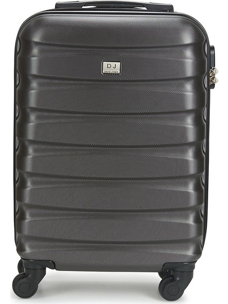 David Jones Chauvettini Βαλίτσα Καμπίνας 55x35x20cm με 4 Ρόδες Μαύρη