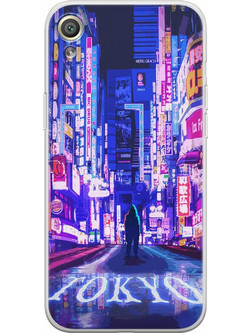 Θήκη Tokyo Neon Sony Xperia XA Flexible TPU (Διάφανη Σιλικόνη)