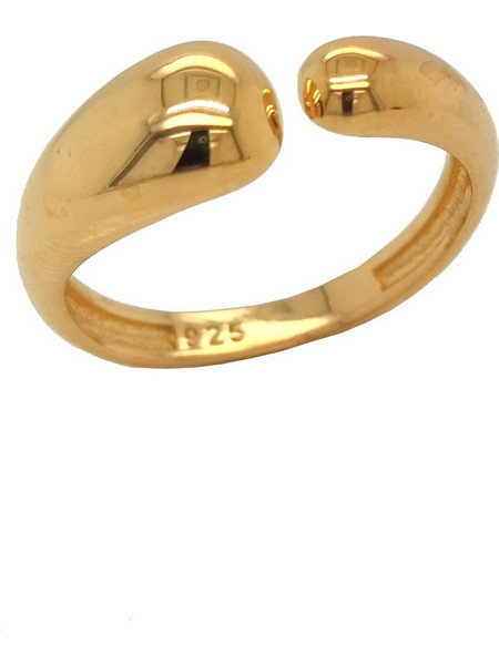 Δαχτυλίδι Anastasios Creations χρυσό ασήμι 925 Νο.52 FD845