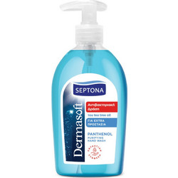 Septona Dermasoft Panthenol Αντισηπτικό Κρεμοσάπουνο 600ml