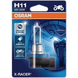 OSRAM H11 12V 55W PGJ19-2 X-Racer 4200K (64211XR-01B) 1τμχ