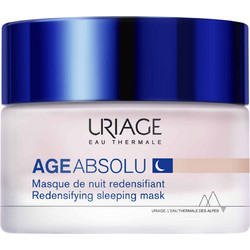 Uriage Age Absolu Redensifying Sleeping Mask Κρεμώδης Μάσκα Προσώπου για Ενυδάτωση & Αντιγήρανση με Ρετινόλη 50ml