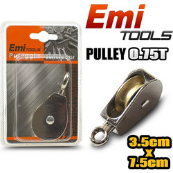 Emi Tools Τροχαλία 3.5x7.5cm 0.75t