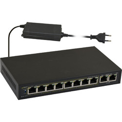 Pulsar S108-90W Managed L2 Switch με 8 Θύρες Ethernet 100Mbps