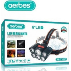 Aerbes AB-Z1015 Επαναφορτιζόμενος Φακός Κεφαλής Εργασίας Led