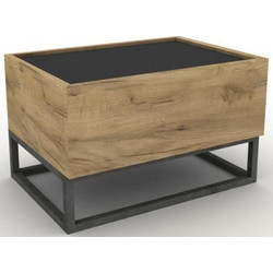 Iron one κομοδίνο σε διάφορες αποχρώσεις 60x42x40 εκ