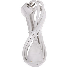 Καλώδιο Επέκτασης Ρεύματος Schuko Sonora EC3W100 White 3m (230-0040)