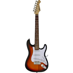 Aria Pro II STG-MINI Tone Ηλεκτρική Κιθάρα 3/4 ST Style με SSS Μαγνήτες και Ταστιέρα Rosewood Sunburst