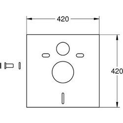 Grohe 37131000 - Σετ Ηχομόνωσης