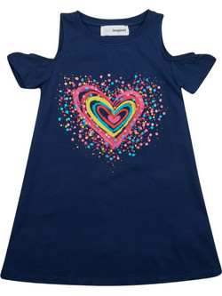 Desigual Παιδικό Φόρεμα Navy Μπλε 23SGVK09-5000