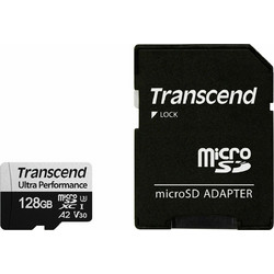 Transcend 340S microSDXC 128GB Class 10 U3 V30 UHS-I A2 + Adapter