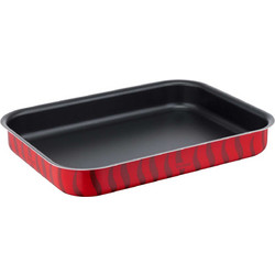 Tefal Tempo Flame Ορθογώνιο Ταψί Φούρνου Αλουμινίου Αντικολλητική Επίστρωση 27x37cm