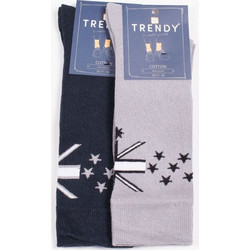 ΑΝΔΡΙΚΕΣ ΚΑΛΤΣΕΣ ΣΕ ΓΚΡΙ/ΜΠΛΕ ΣΚΟΥΡΟ TRENDY PACK 2 ΖΕΥΓΗ Πολύχρωμο