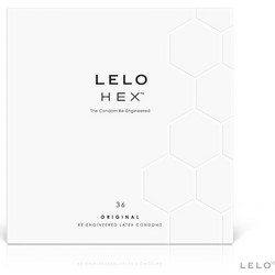 Lelo HEX Original Προφυλακτικά Λεπτά με Λιπαντικό 36τμχ