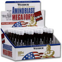 Weider Amino Blast Mega Forte Apple Cherry 20x25ml