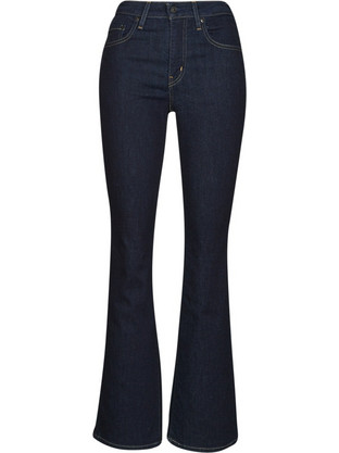 Levi's 725 Γυναικείο Τζιν Παντελόνι Bootcut Εφαρμογή Καμπάνα Μαύρο 18759-0122