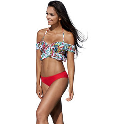 Lorin Bikini Set με Ενίσχυση Floral Πολύχρωμο L2239/9
