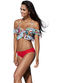 Lorin Bikini Set με Ενίσχυση Floral Πολύχρωμο L2239/9