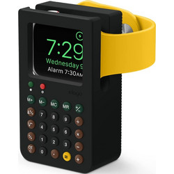 Elago W8 Stand Apple Watch Charging Station - Βάση Σιλικόνης για Φορτιστή Apple Watch SE/9/8/7/6/5/4/3/2/1 (45/44/42/41/40/38mm) - Black (EST-WT8-BK)