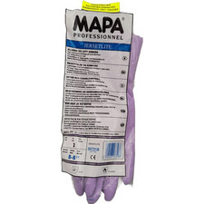 Mapa Jersetlite Γάντια Επαγγελματικά 8-8.5 από Φυσικό Latex με Βαμβακερή Επένδυση