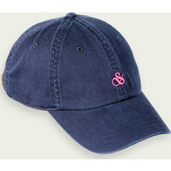 Scotch & Soda Καπέλο Jockey Υφασμάτινο Navy Μπλε 166763-0004