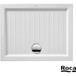 Ντουζιερα Roma 90 x 70 x 5,5 Παραλληλόγραμμη White A374122000 Roca