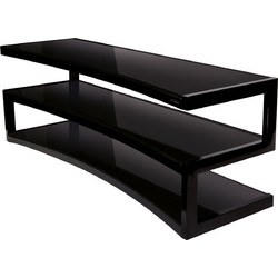 NorStone Esse Curve TV metal/Glass Black