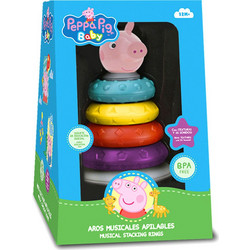 Peppa Pig stackable hoops