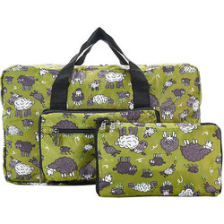 Eco Chic Sheep Holdall Σακ Βουαγιάζ 30lt Πράσινο
