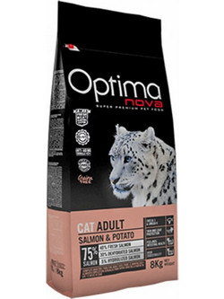 Optimanova Cat Adult Salmon & Potato 2kg