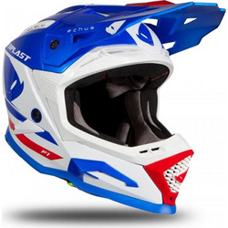 UFO Echus Blue / White / Red Κράνος Μηχανής Motocross 1300gr