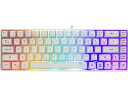 White Shark Ronin Gaming Πληκτρολόγιο 60% RGB White