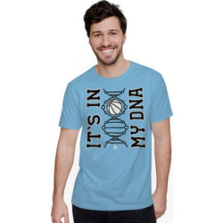 Its In My DNA Basketball (Κοντομάνικο Ανδρικό / Unisex) - Sky blue