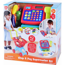Playgo Σετ Shop & Pay Supermarket B/O 3223