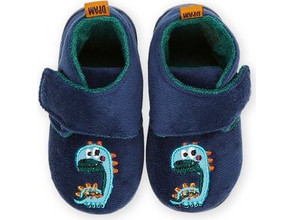 Βρεφικές Παντόφλες για Αγόρια Blue Dino ΜΠΛΕ