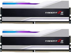 G.Skill Trident Z5 RGB 32GB (2X16GB) DDR5 RAM 6800MHz C34 Silver