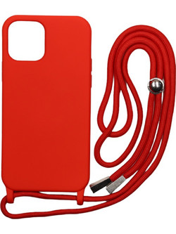 Technovo Silicone Case Lace Apple iPhone 14 Κόκκινη