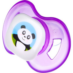 Panda Ορθοδοντική Πιπίλα Σιλικόνης 6-18m Μωβ