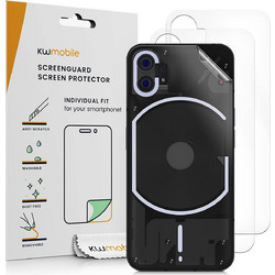 KWmobile Protective Film Back Side - Μεμβράνη Προστασίας Πλάτης Nothing Phone 1 - 3 Τεμάχια (59502.5)