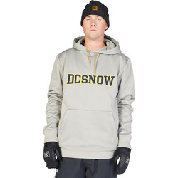 DC Snowstar Ανδρικό Φούτερ με Κουκούλα & Τσέπες Μπεζ ADYFT03343-SLA0
