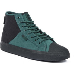 DC Ανδρικά Μποτάκια Suede Μαύρα Χακί ADYS300741-BF0