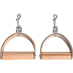 Leather Wood Handles (Alpha Pilates)