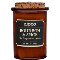 Zippo Αρωματικό Κερί Spirit Candle Bourbon & Spice 35 ωρών - 141gr