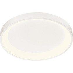ΠΛΑΦΟΝΙΕΡΑ ΟΡΟΦΗΣ LED 30W 3000K (ΘΕΡΜΟ ΦΩΣ) 1708lm 3 STEP DIMMING SAND WHITE ICONIC 01-2663 REDO 6421681116929