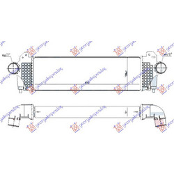 Ψυγειο INTERC. 3.0 T.D (600x190x64) Iveco Daily 11-14 - 405006200
